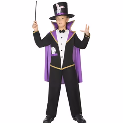 Déguisement Magicien Chapeau pour garçon - ANGEL TOMAS - Violet - Carnaval