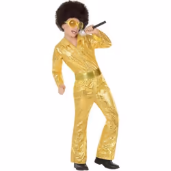 Déguisement Disco Fashion pour garçon - ANGEL TOMAS - Jaune - Multicolore - A partir de 3 ans