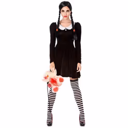 Déguisement Famille Adams Teen - ATOSA - Noir - Costume Halloween