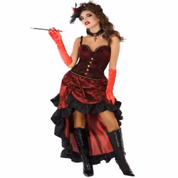 Déguisement de Cabaret Saloon Angie pour femme