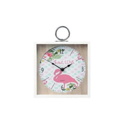 Horloge Murale Rose 20 x 5 x 20 cm