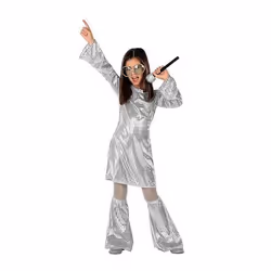 Déguisement Disco Argent pour Fille