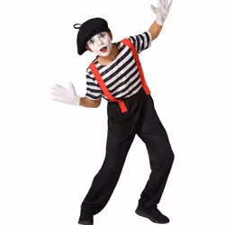 ANGEL TOMAS SA. Déguisement Mime Rayures pour garçon. 5 ans. Enfant
