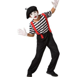 ANGEL TOMAS SA. Déguisement Mime Rayures pour garçon. 5 ans. Enfant