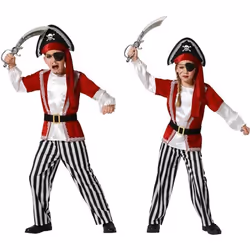 Déguisement de pirate - ATOSA - Rouge - Chapeau inclus - Pour enfant 5-6 ans - Mixte