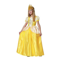 Déguisement Fille Princesse Jaune Belle