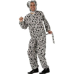 Déguisement Dalmatien Adulte - ATOSA - Combinaison à tâches noires - Costume pour fête déguisée
