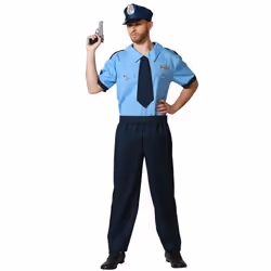 Déguisement policier basique - ANGEL TOMAS SA - XL - Homme - Noir