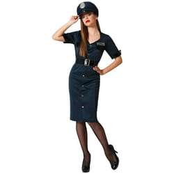 Déguisement policier basique femme - ANGEL TOMAS SA - Noir - Adulte
