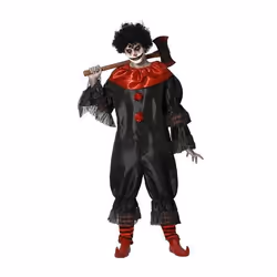 Déguisement Homme Clown Noir Tueur
