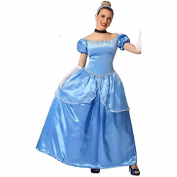 Déguisement princesse bleue - ANGEL TOMAS SA - M/L - Pour Carnaval et soirées costumées