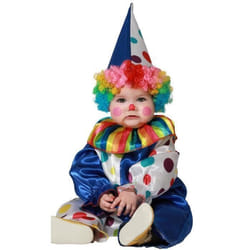 Déguisement Clown multicolore bébé - ANGEL TOMAS SA - 6 mois - Noir