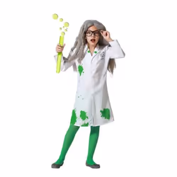 Déguisement de savant fou - ATOSA - 10-12 ans - Multicolor - Peignoir - Mixte