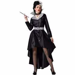 Déguisement Cruella - ANGEL TOMAS SA - Femme - Noir - Sophistiqué