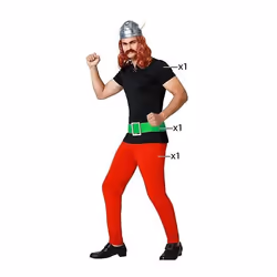 Déguisement Petit Gaulois Rouge Homme