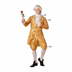 Déguisement Homme Marquis Courtisan Doré