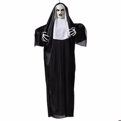 Décoration d'halloween bonne soeur BigBuy Home