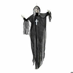 Décoration d'Halloween Sorcière Noir
