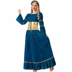 Déguisement Princesse Médiévale Merida femme - ANGEL TOMAS SA - M/L - Noir - Extérieur - Adulte