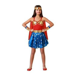 Déguisement Fille - ATOSA - Wonder Woman - Costume Super Héro - Multicouleur - 3 ans et plus