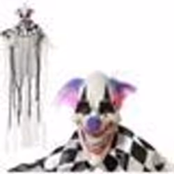 Décoration de fête - BigBuy Home - Clown Halloween - Multicolore - 120 x 80 x 12 cm