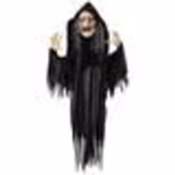 Décoration Halloween - BigBuy Home - Sorcière - 120 x 100 x 18 cm - Multicolore - Fête