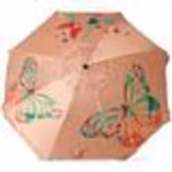 Parasol de plage - ATOSA - Modèle Pliable - Protection UPF 50+ - Aluminium et fibre de verre - Orange