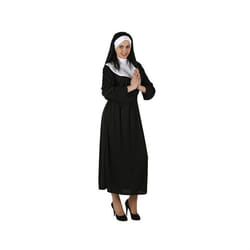 Déguisement Religieuse ATOSA - M-L - Noir et blanc - Adulte