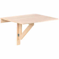 Table pliante de murale, de écologique et en bois naturel mesure : 79x59x2cm, con un carré que supporte jusqu'à 60 kg. vous p ...