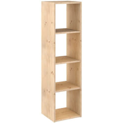 Tagère modulaire en pin massif Dinamic 4 tablettes