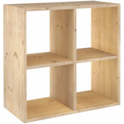 Astigarraga Étagère Cubes Bois - 4 Cases
