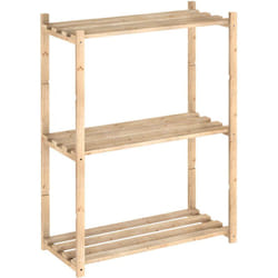 Astigarraga - Etagère en kit profondeur 30 cm Natura 3 tablettes