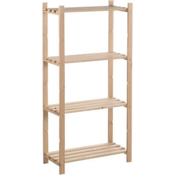 Etagère en kit profondeur 30 cm Natura 4 tablettes
