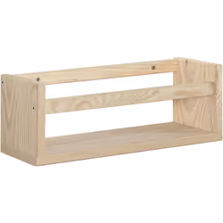 Aspect Finitions Brut Matériau principal Pin Autres dimensions Section du bois 17 mm Dimensions Hauteur (en cm) 15 Longueur ( ...