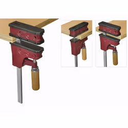 Description générale Le serre-joint parallèle réversible PRL 400 est un outil essentiel pour les métiers du bois, tels que le ...