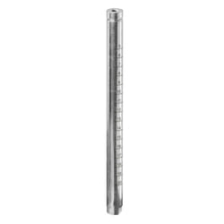 Piher - Tige zinguée au carbone avec filetage ø 16 mm - Long. 4 cm