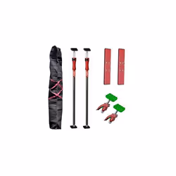 Kit plaquiste Piher - 2 étais 155 à 290 cm avec accessoires et sac de rangement