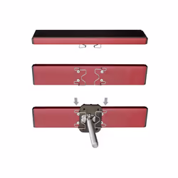 Plaque de support Piher Multi-Prop; 6x35 cm