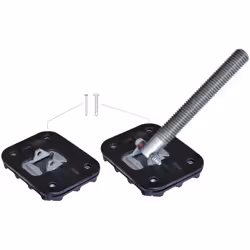 Patin anti-dérapant pour étai - Deux modèles disponibles : avec vis (Réf : 34504) | patin seul (réf : 34502)