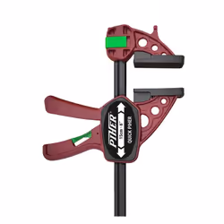 Description générale Serre-joint à serrage rapide conçu pour faciliter le maintien des pièces lors de travaux de bricolage. D ...