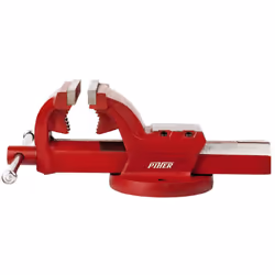 Etau d'établi parallèle guide carré avec mors pour tube MORS TUBES 100MM