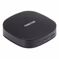 Fonestar BT-CONVERTER-MULTI, Noir, Batterie, 350 mAh, 3,7 V, 14 h, 2 h