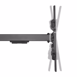 Fonestar MOV-384PR support pour téléviseur 2,03 m (80") Noir - Vue supplémentaire 4