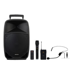 FONESTAR Haut-parleurs bluetooth portables MALIBU-312 Noir 250 W