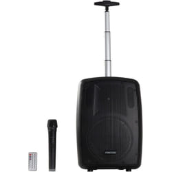 Enceinte Portable Fonestar Amply-T 100w Bt Fm Usb/microsd Bass Reflex Wireless Microphone Bat. 2000mah Trolley Transport Trolley