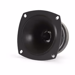 Tweeter PUISSANCE : 30 W max, 15 W RMS RÉPONSE : 3 000-20 000 Hz IMPEDANCE : 8 Ω SENSIBILITÉ : 98 dB à 1 W/1 m DIFFUSEUR : Pl ...