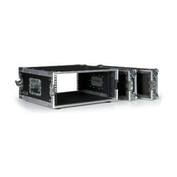 Fonestar - Rack de sonorisation 19' FRE-204 pour équipement de sonorisation et d'éclairage, capacité 4 u, avec poignées de transport et protection de