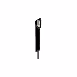 Verrou en applique 500 mm ALMA - Ral 9005 Noir - 240-500-9005 - Verrou en applique pour portes en aluminium, bois et pvc. Dim ...
