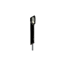Alma - Verrou en applique 500 mm Ral 9005 Noir - 240-500-9005