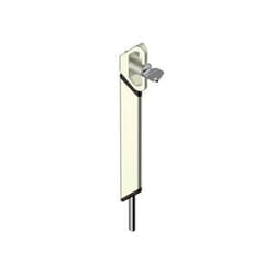 Alma - Verrou à clé en applique 300 mm Ral 9010 Blanc - 241-300-9010